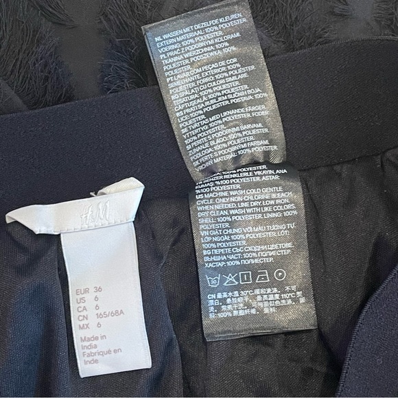 H&M Feather Skater Skirt - Picture 10 of 11